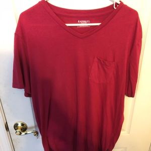 Express mens V neck shirt size XL